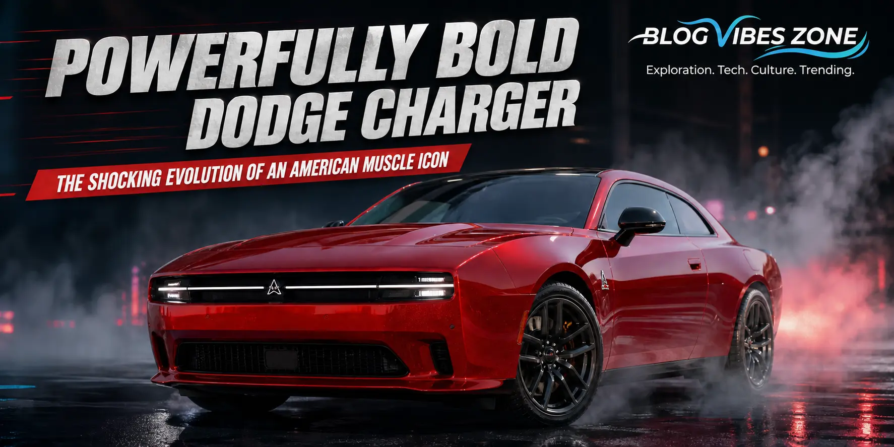 Powerfully Bold Dodge Charger – The Shocking Evolution of an American Muscle Icon